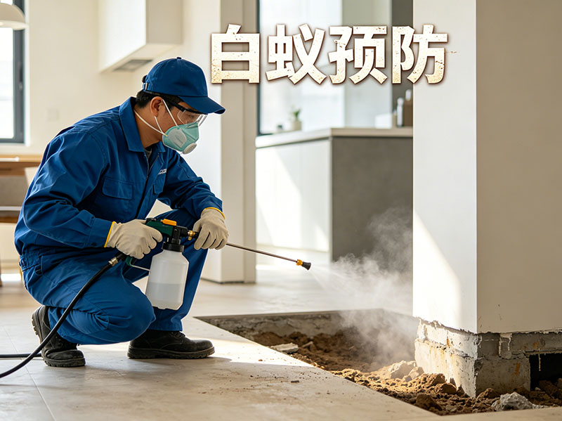 鄞州区白蚁预防服务｜事前科学防护，杜绝蚁患滋生